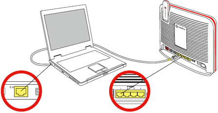 4-collega il cavo pc