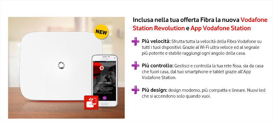 Fibra Ottica per Internet Super Veloce – Vodafone