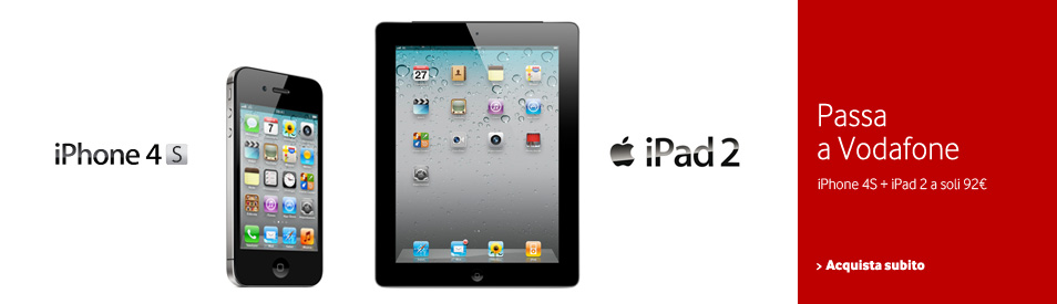 iPhone4s e iPad2