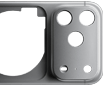 iPhone 17 Pro mostrato da dietro, con guscio unibody in alluminio forgiato a caldo